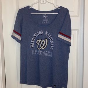 Blue XL Washington Nat’s blouse brand 47